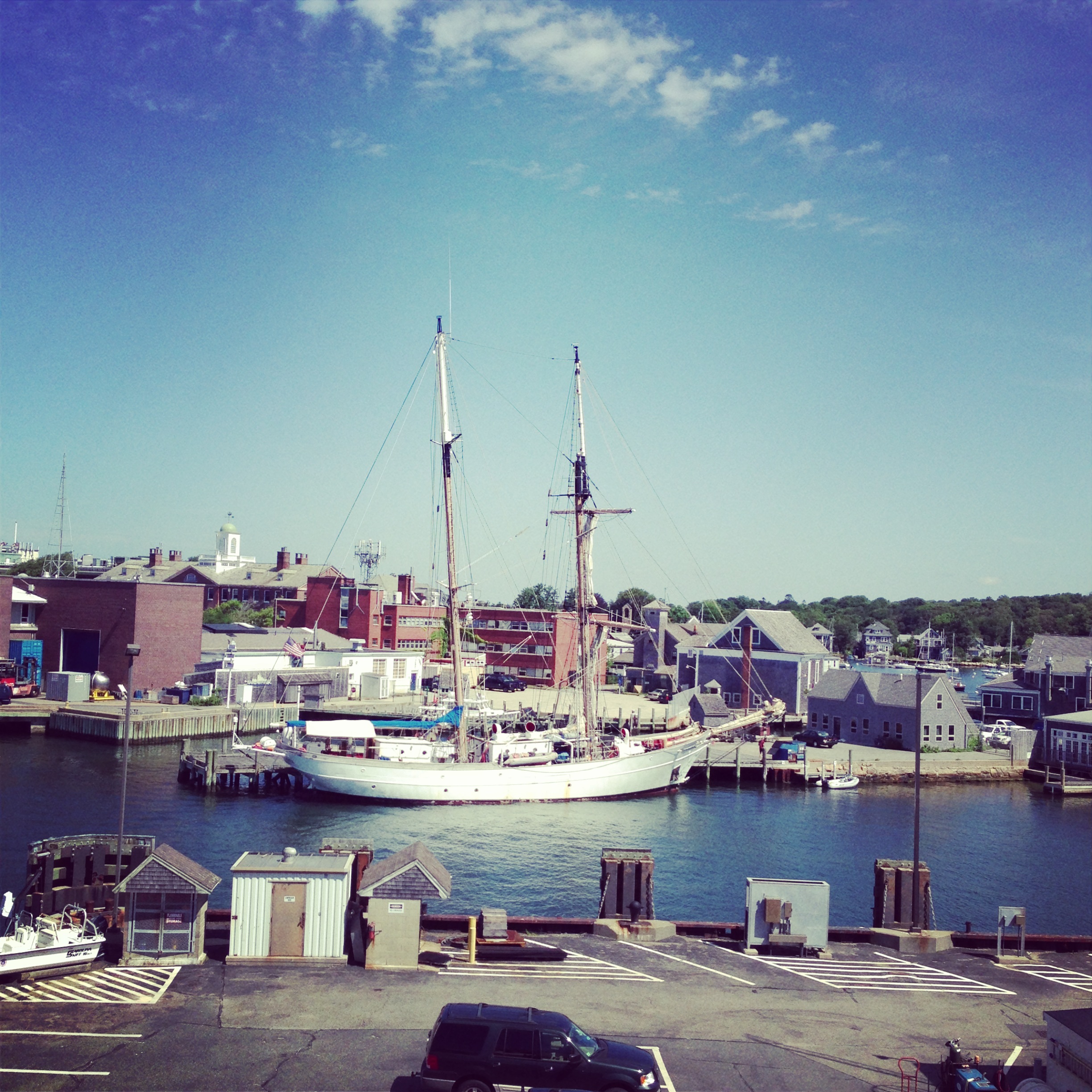 Woods Hole from MV ferry